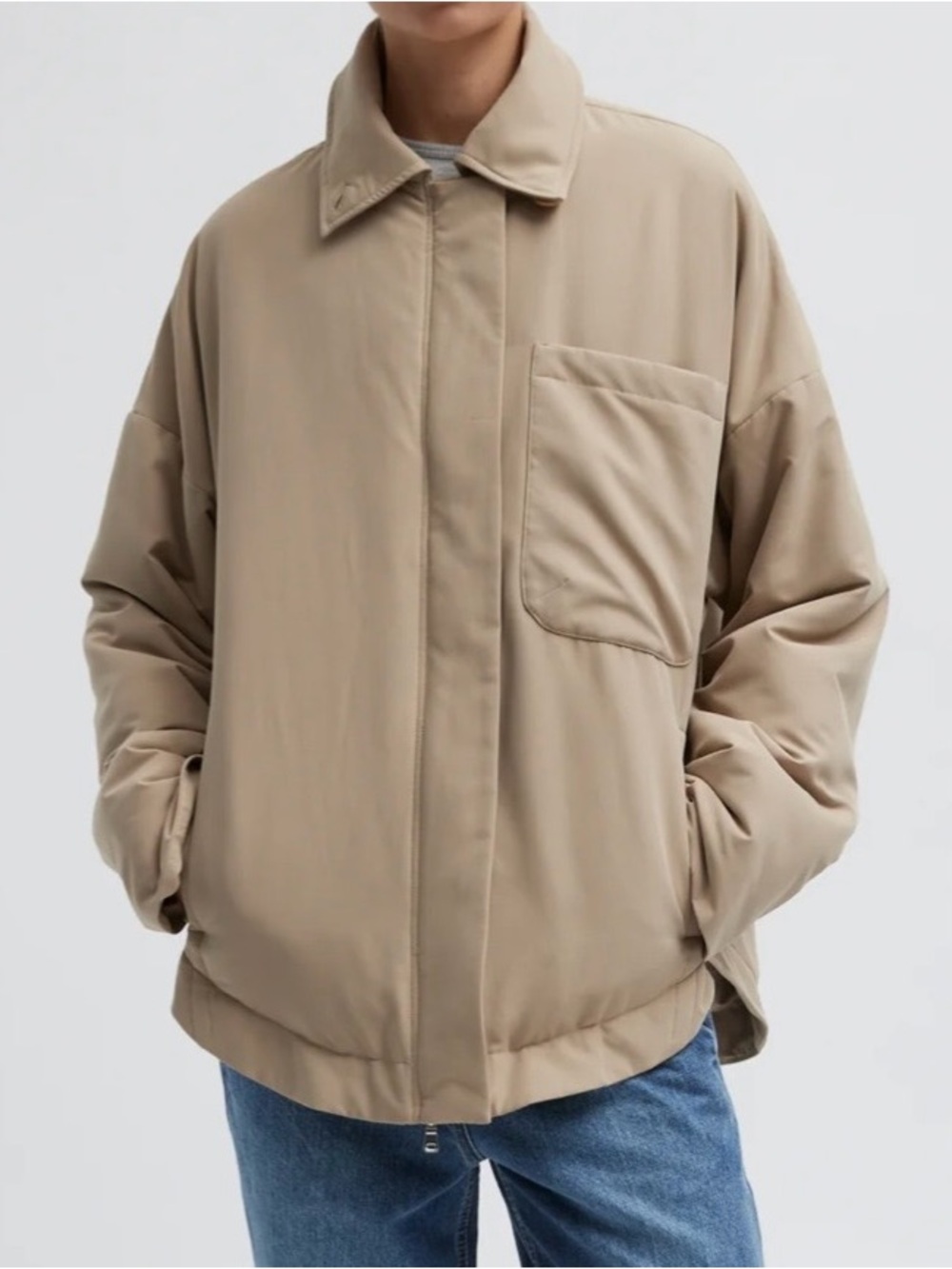 Tibi Clyde Padding Shirt Jacket